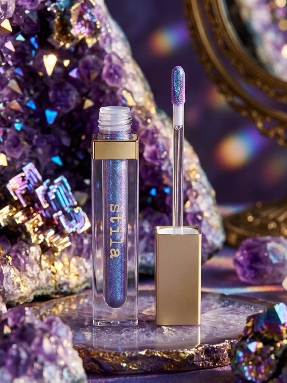 ✨ NIB Stila Beauty Boss Lip Gloss - "Blue Sky" (Discontinued/Rare) ✨